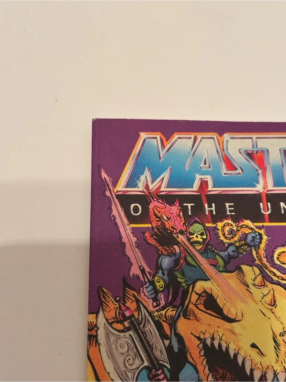 He-Man Mini Comic - Skeletor's Dragon-  Masters of the Universe Vintage 1984